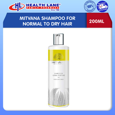 MITVANA SHAMPOO FOR NORMAL TO DRY HAIR (200ML)